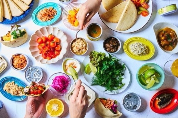 柑橘やわさびなど、静岡らしい食材との組み合わせも楽しめるオリジナルプレート(提供イメージ)