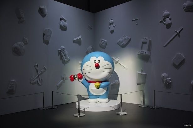 「ドラえもんの100％ひみつ道具ルーム」では四次元ポケットから飛び出す道具を間近に