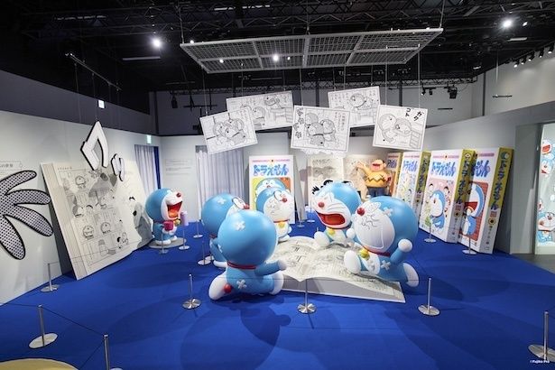 「てんとう虫コミックスの世界」では5つの名場面を等身大で展示