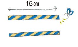【春の工作】ふわふわの雲と鈴の音が春らしいモビール「つばめの吊り飾り」の作り方の画像2