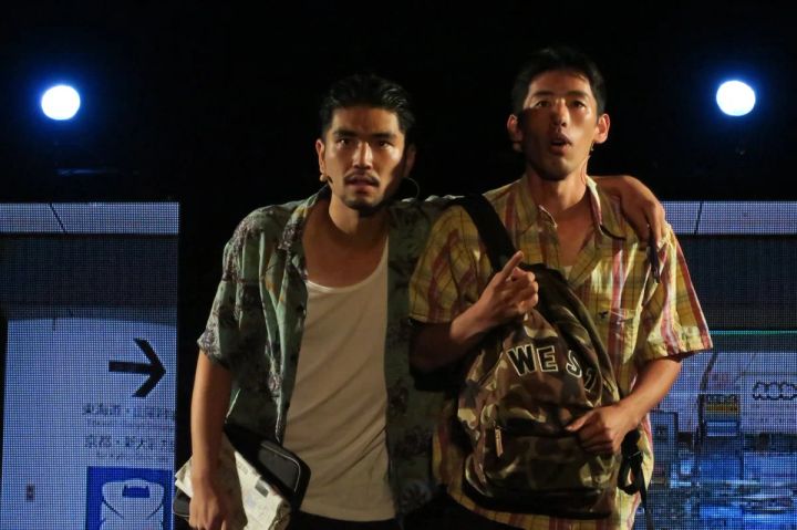 THE WINDS OF GOD の舞台写真または公演資料画像。今井雅之氏の代表作として上演される作品内容が具体的にわかる画像。