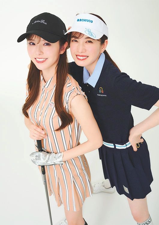 ゴルフウェア 宮田聡子 鈴木ゆうか