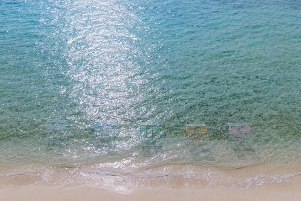 【写真】海上に浮かぶ、絶景を楽しむ特等席