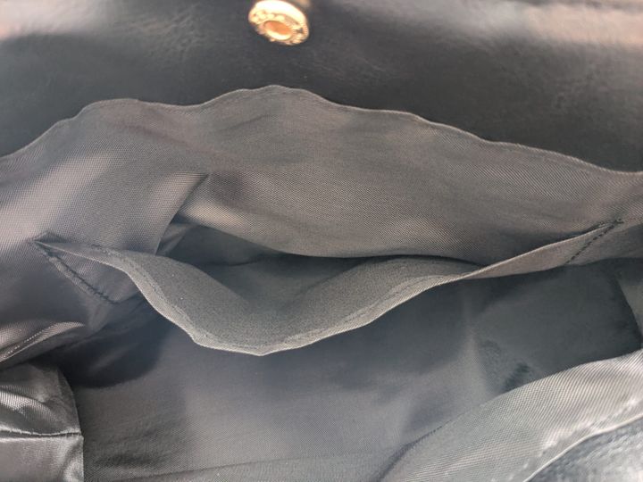 JILL by JILL STUART BOOK かごバッグ BLACK ver.の内側ポケットアップ