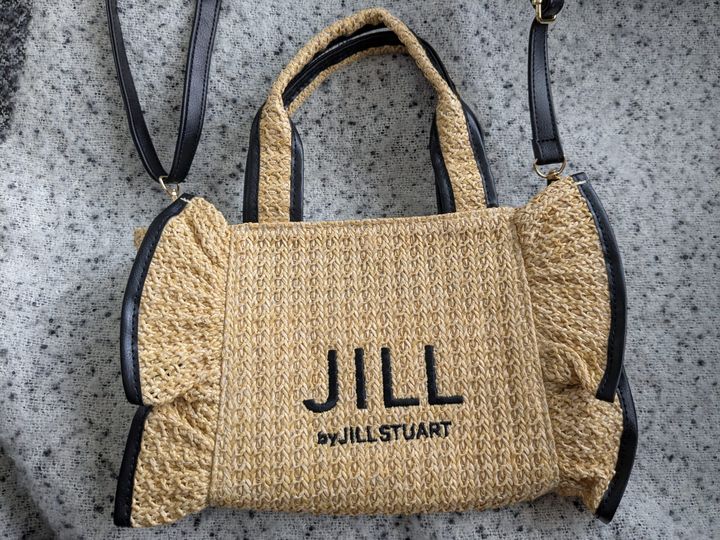 JILL by JILL STUART BOOK かごバッグ NATURAL ver.の正面全体