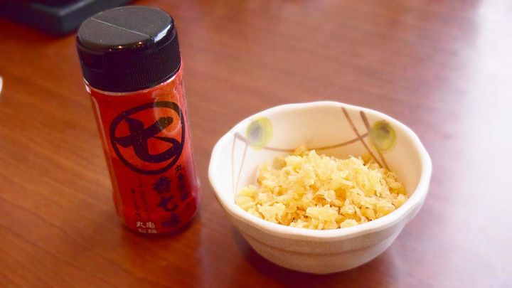 天かす×香七味