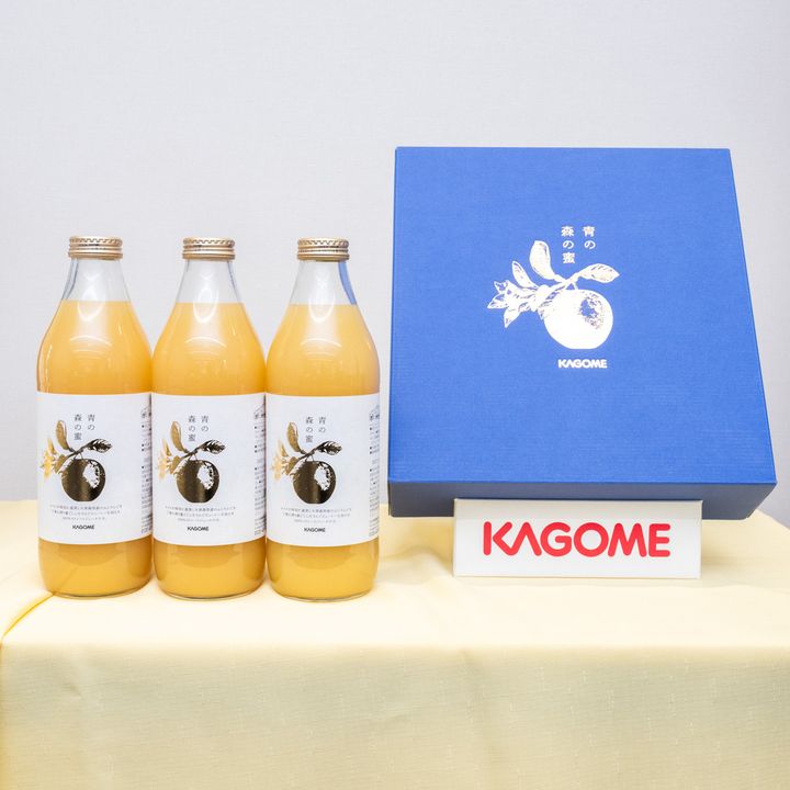 カゴメ「青の森の蜜」撮影