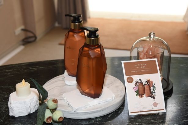 リニューアルされた「サンダルウッド＆バニラの香り」 撮影：ソムタム田井