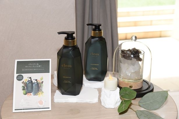 リニューアルされた「イランイラン＆カンファーウッドの香り」 撮影：ソムタム田井