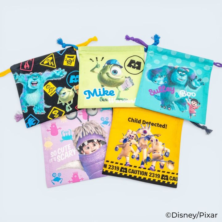 KBB21B ブラインド ランチ巾着M 「モンスターズ・インク」02