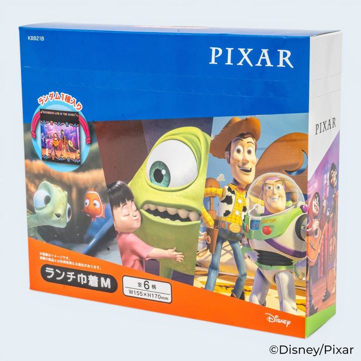 KBB21B ブラインド ランチ巾着M「ピクサーMIX/ファイナルフレーム」