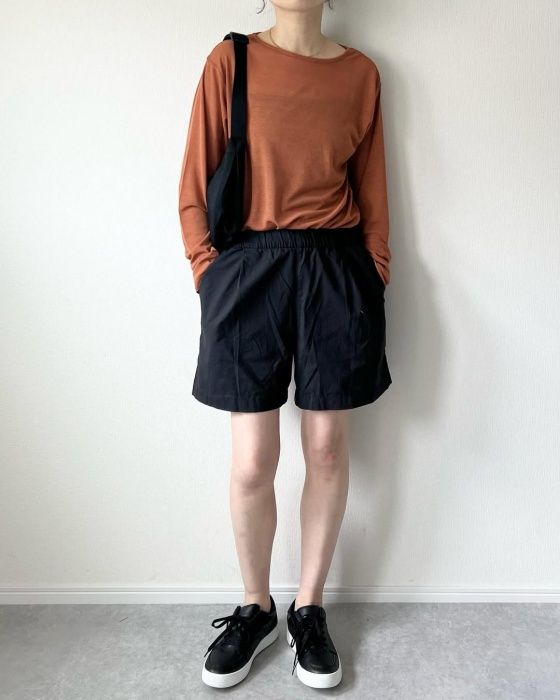 UNIQLO「コットンイージーショートパンツ」