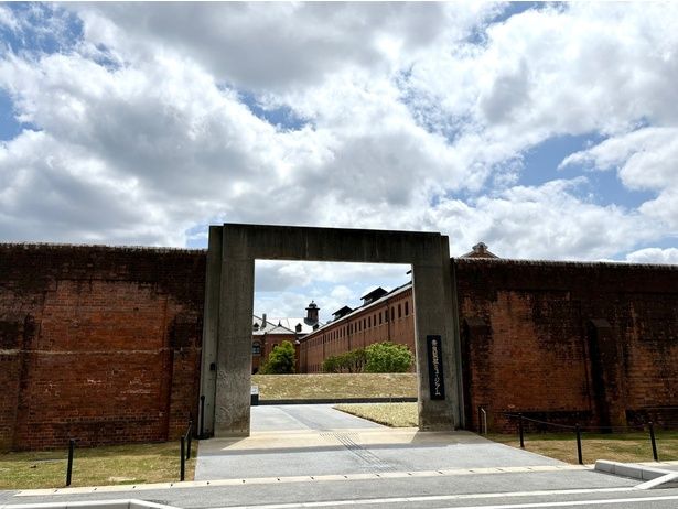 「奈良監獄ミュージアム」のエントランス