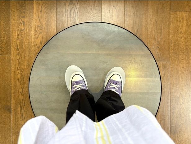 どんな景色が見られるかは、立ってみてのお楽しみ。自分の生活における「自由」を考えるきっかけにもなった