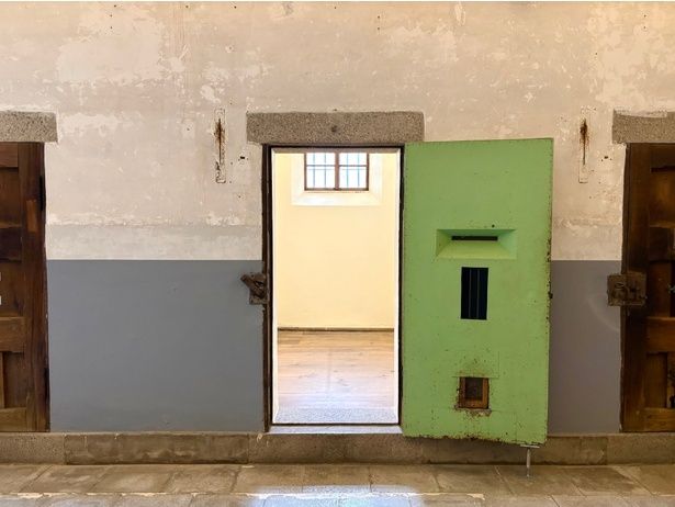 一部の独居房には入ることができる