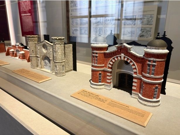 「明治五大監獄」の模型