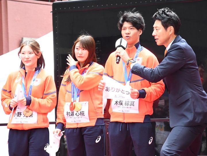 画像: 木俣椋真選手(スノーボード・男子ビッグエア／銀メダル）