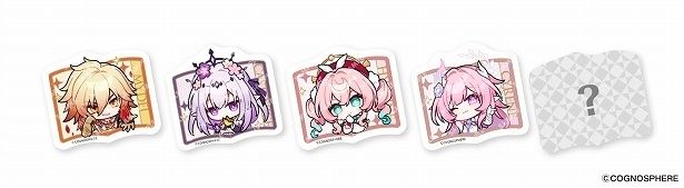 第1弾のコラボ限定ステッカー