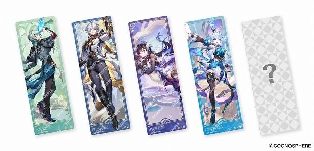 第1弾のコラボ限定クリアしおり