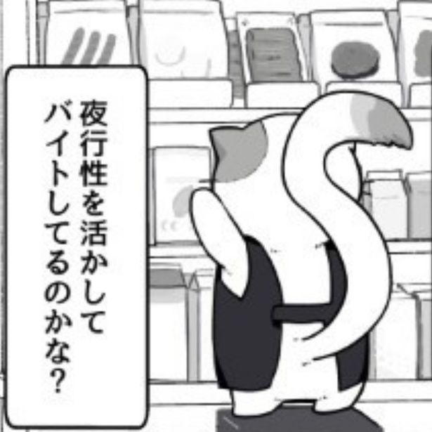 ネコのアルバイトかな？ 朽竹イルマ(@ugen225)