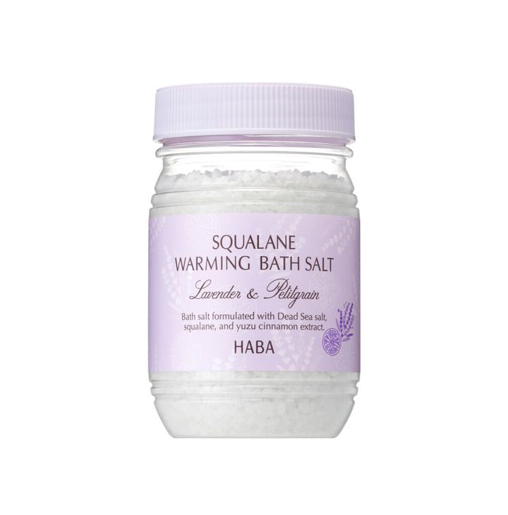 「スクワホットバスソルト ラベンダー＆プチグレン」