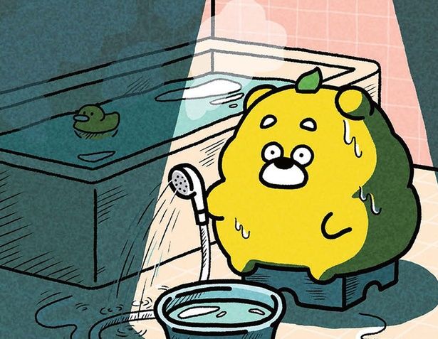 お風呂あるある (C)ひろくま、おはん、CHOCOLATEInc、（一社）広島県観光連盟（HIT）／KADOKAWA