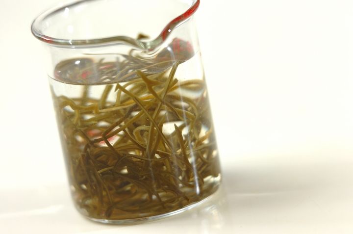 カルシウムたっぷりチヂミの下準備1