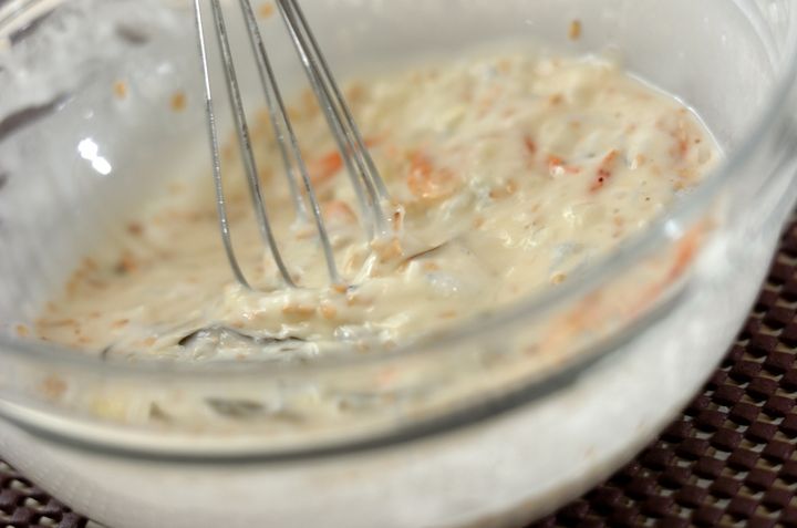 カルシウムたっぷりチヂミの作り方2