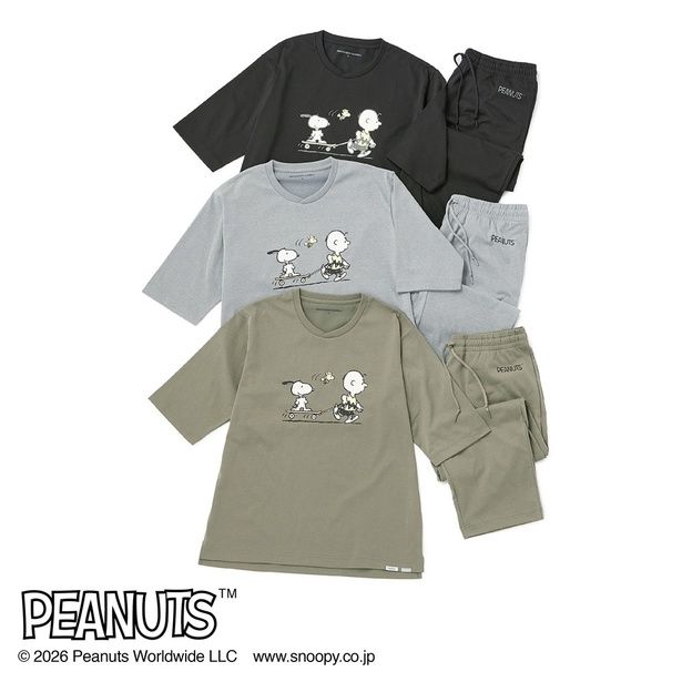 AOKI＆TAKE CARE WITH PEANUTSコラボ リカバリーケアプラスから春夏新作が登場