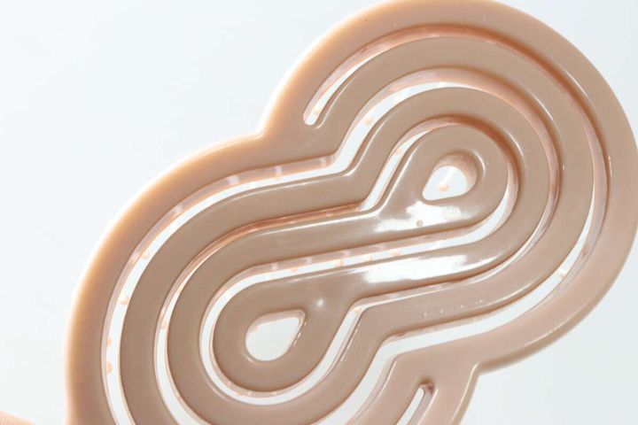 髪が乾きやすいピンヘアブラシ 隙間