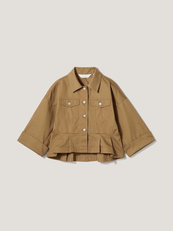 2026gu値下げrokhペプラムブルゾン