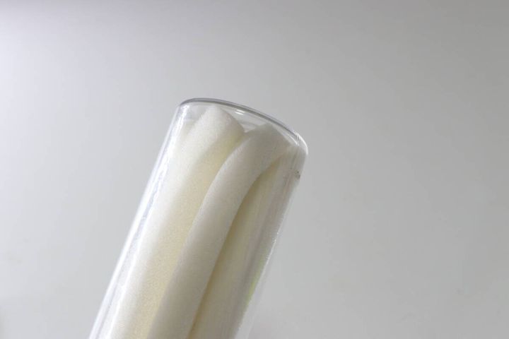 ダイソー ミニボトル洗いスポンジ 使用例