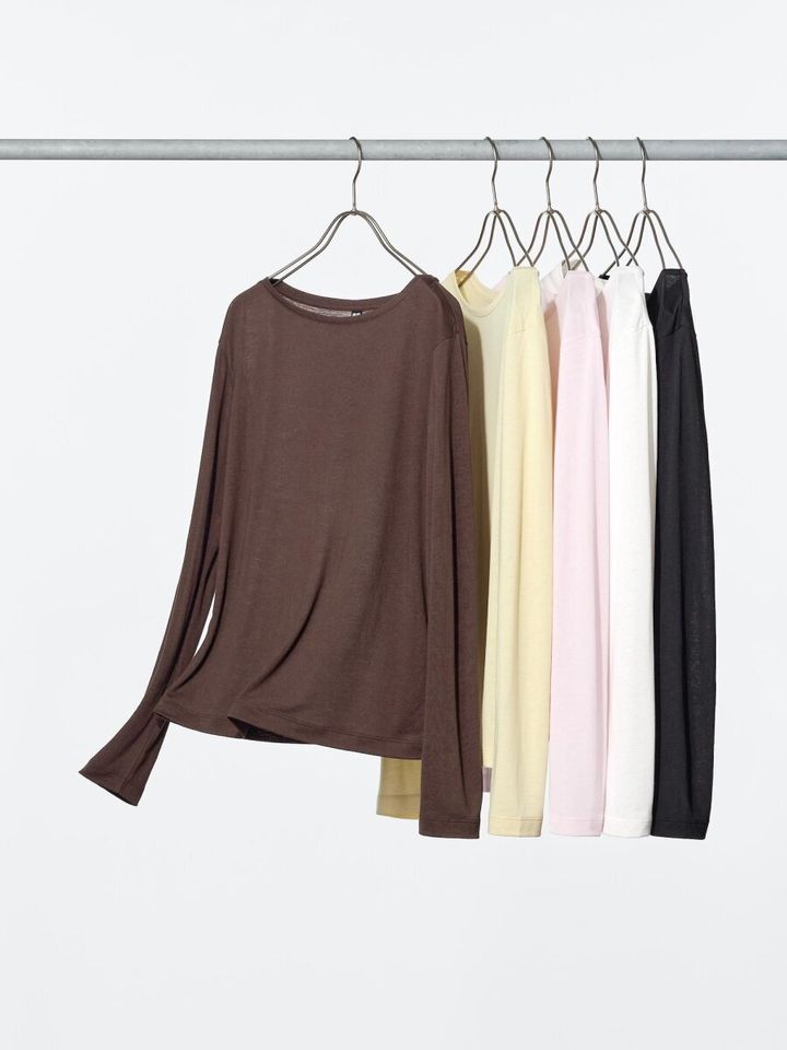 2026ユニクロ春夏大人女性おすすめシアーT