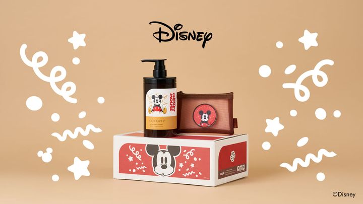 coconeクレイクリームシャンプー ディズニー「ミッキーマウス」限定デザイン