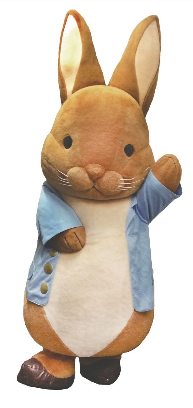 ピーターラビットと一緒に記念撮影しよう(画像はイメージ)