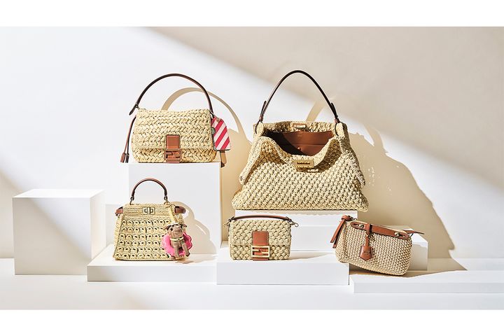 フェンディ、今夏の“マストハブ”な新作ラフィア製バッグ