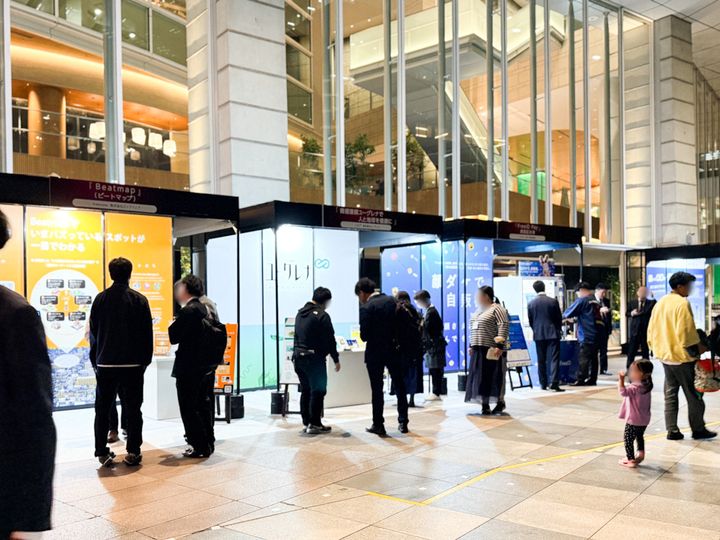 「SHINAGAWA TECH SHOWCASE」のブース