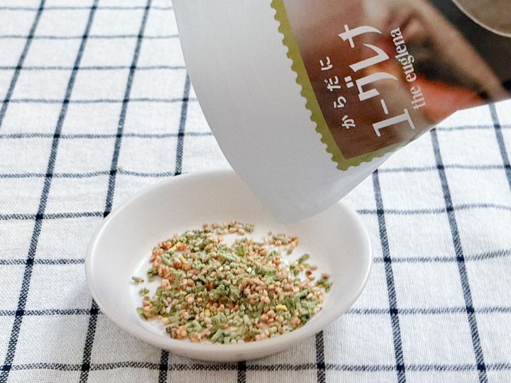 お皿に盛られた「ふりかけない理由がないふりかけ」