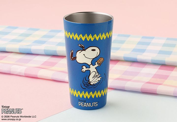 スヌーピー シュガーバターの木 ステンレスタンブラー