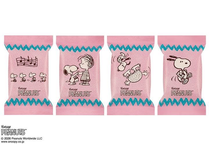 個包装の絵柄は4種類