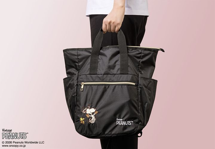 スヌーピー シュガーバターの木 2WAYトートリュック02
