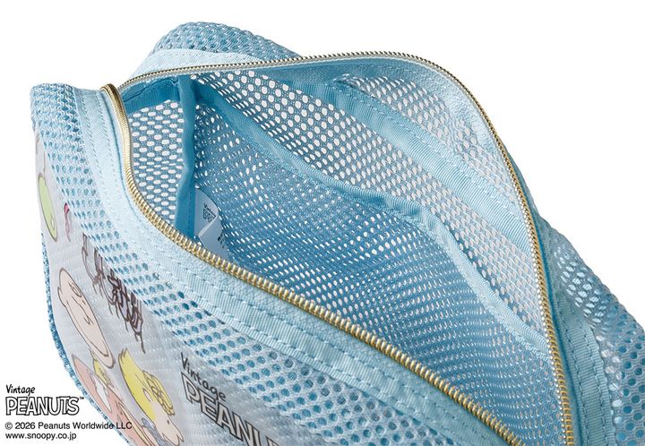 スヌーピー シュガーバターの木 メッシュポーチ02