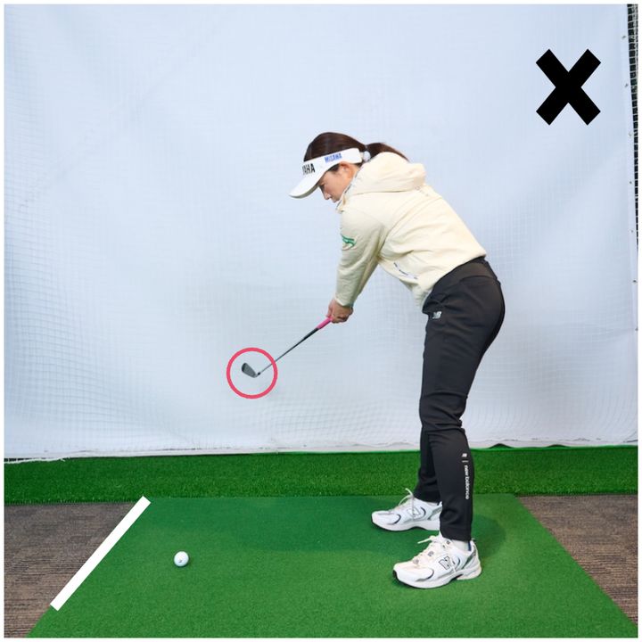 久しぶりのラウンドでミスショットを出さない方法は？タオルを置いて練習しよう