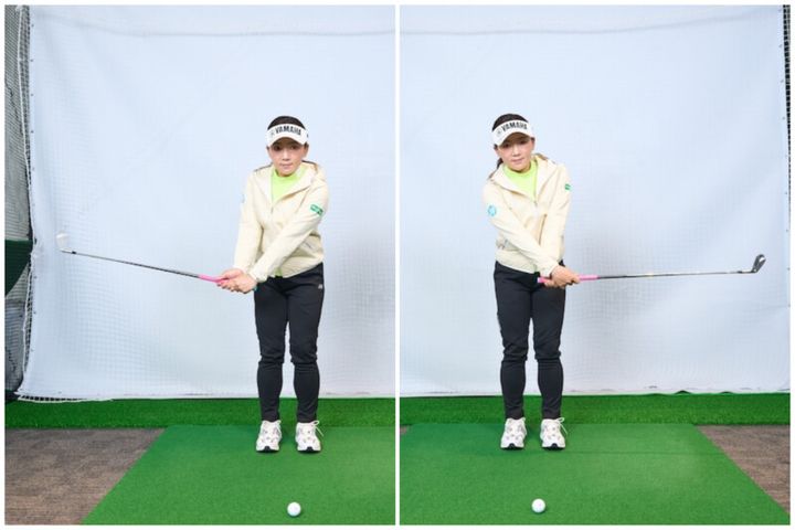 久々のラウンドでもナイスショットを出すコツは？女子プロが実践する準備運動