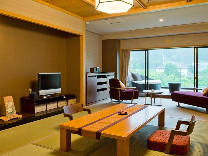 上質な空間が広がる客室