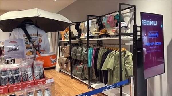 【長崎県長崎市】長崎スタジアムシティにコールマンのPOP UP STOREがOPEN！スタジアムならではセレクト