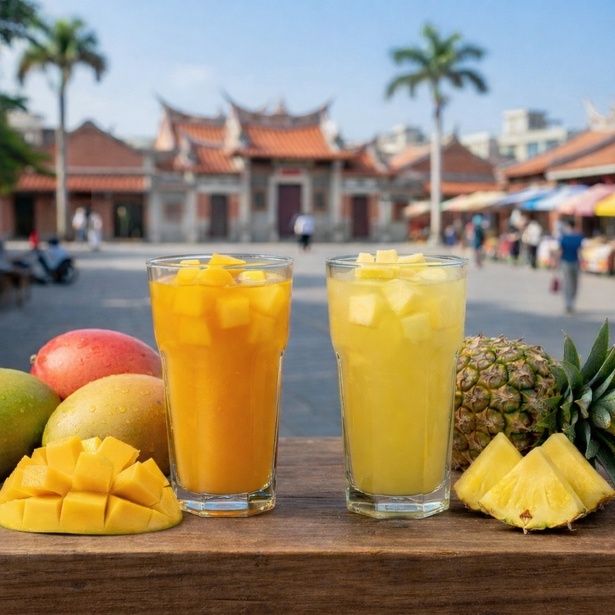 台南市とのコラボならではの南国ドリンク