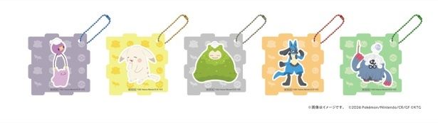 アクリルパズルキーホルダー 第2弾