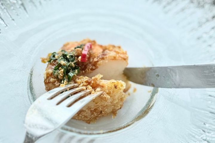 「大海老のフライドガーリック炒め」