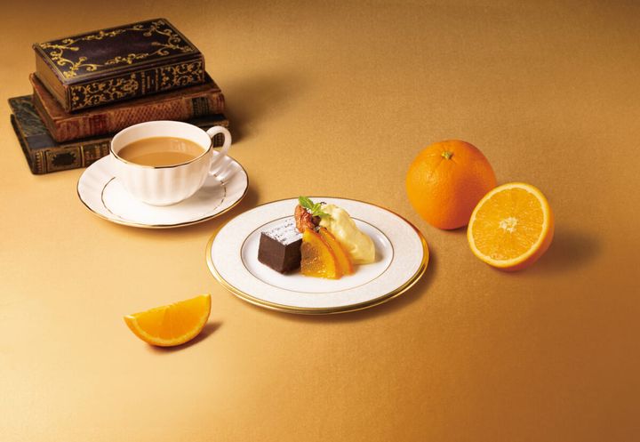 オレンジ香る濃厚ガトーショコラ